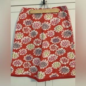 Boden A-line cotton skirt